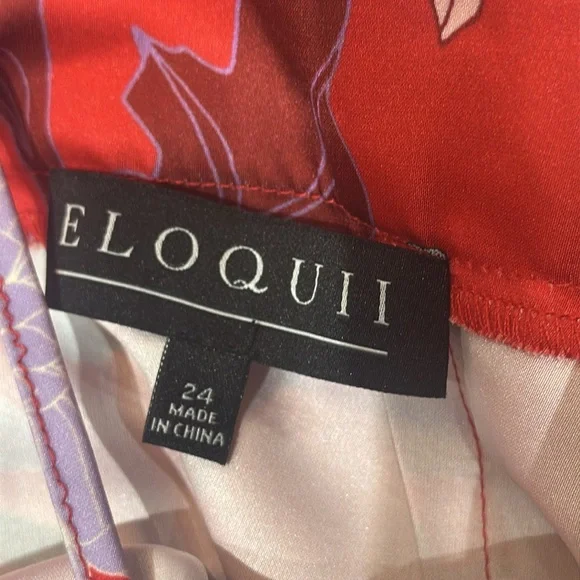 2 Piece Set NWT Eloquii Top & Skirt - Picture 13 of 14